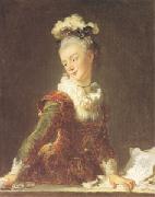 Jean Honore Fragonard Marie-Madeleine Guimard Dancer (mk05) oil on canvas